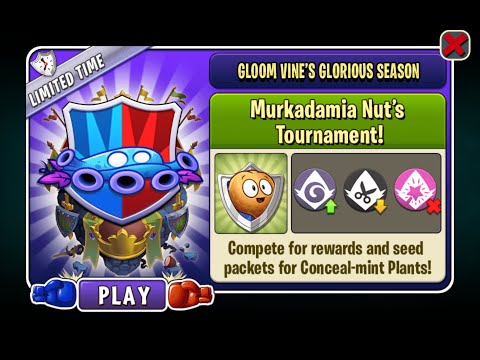 Plants Vs Zombies 2 Arena S25 Week 158 Boosterama Over 13.1 Mill No Premium Loadout (Murkadamia Nut)