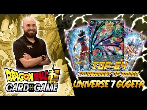 Universe 7 Gogeta Invoker WINNING DECK LIST! Top 64 Tournament of Power