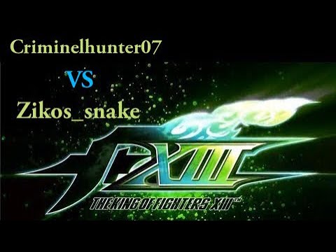 Kof 13 Zikos_snake VS criminelhunter07