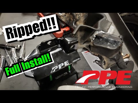 PPE Motor Mounts install on the LBZ
