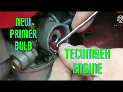Tecumseh Engine: Toro Mower Primer Bulb Fix