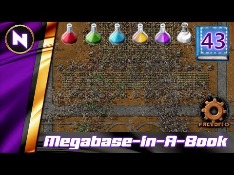 Robot Mayhem Activating Central HUB (+Timelapse) | #43 | Factorio Megabase-In-A-Book Lets Play
