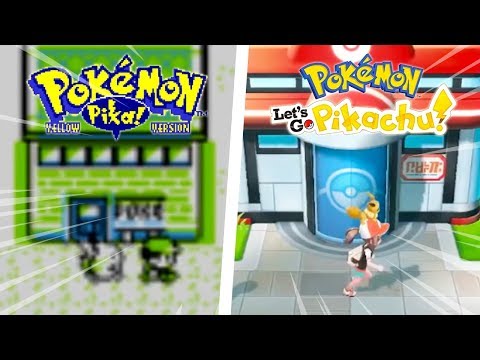 LE DIFFERENZE - Pokemon Giallo VS Pokemon Let's Go Pikachu e Let's Go Eevee!
