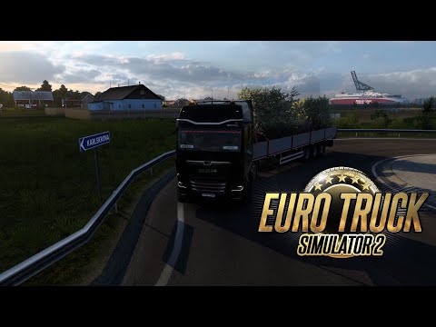 ETS2 - Man TGX GX 580HP | Copenhagen to Karlskrona - Olive trees delivery
