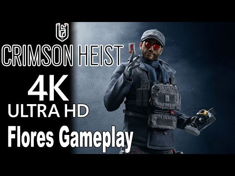 Rainbow Six Siege - Flores Gameplay [4K]