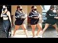 Malaika Arora At Yoga Class Malaika Arora Snapped Today Malaika Arora Hot Malaika Arora Sexy Shorts