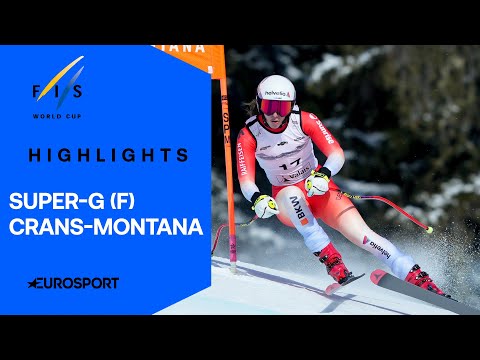 Youngster surprises at home Super-G in Crans-Montana | Highlights (German) | Ski World Cup 2025/26