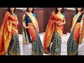 LOW WAIST SAREE DRAPING HOW TO WEAR A SILK SAREE PERFECTLY STEP BY STEP POOJARISHI