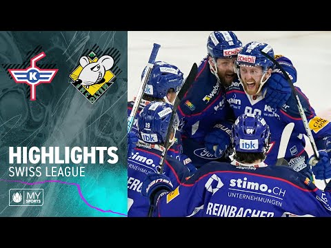 Kloten vs. Olten 2:1 n.V. – Highlights Playoff Swiss League