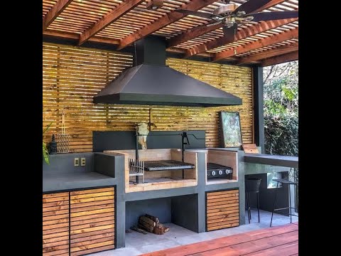 ASADORES Y QUINCHOS # 2 🌴🍔🍴🔆 COCINAS de EXTERIORES