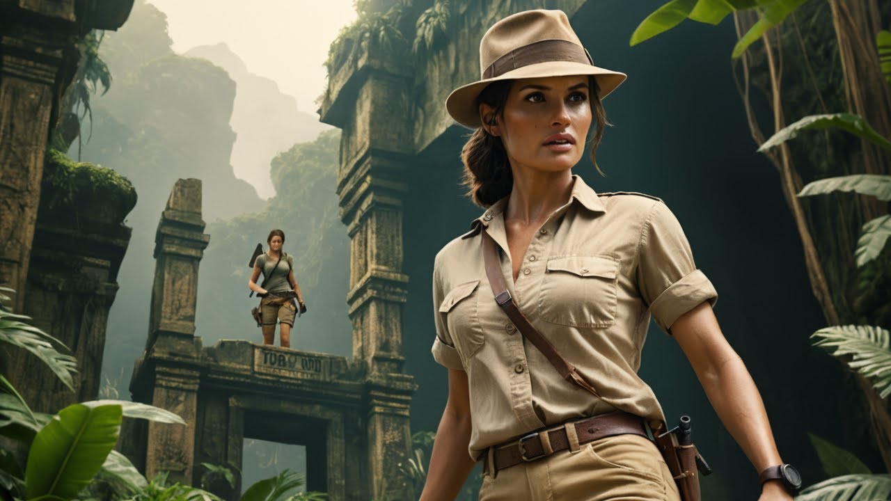 Tomb Raider (Lara Croft) - 1950s Super Panavision 70