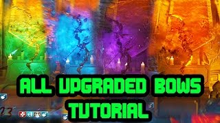 All Bow Upgrade Steps! Fire | Void | Wolf | Teleport | Der Eisendrache Easter Egg TUTORIAL!