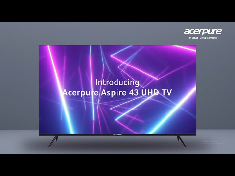 acerpure TV by Acer (2024 Series) 108 cm (43 inch) Ultra HD acerpure TV by Acer (2024 Series) 108 cm (43 inch) Ultra HD