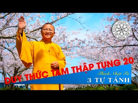 Duy Thức tam thập tụng - 20. Ba tự tánh (17/11/2010) Thích Nhật Từ