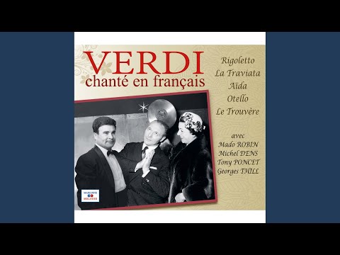 Rigoletto, Acte IV: Chanson "Comme la plume au vent"