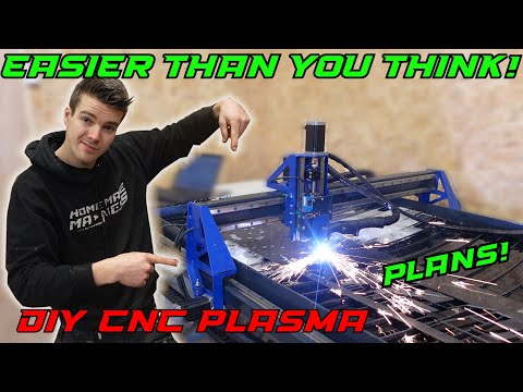 How To Build a BIG CNC Plasma Cutter for under 750$!