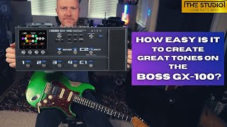 Boss GX-100 - How Easy Is It To Create High Gain G