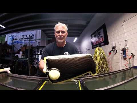 Gimm's Hydrographics Gold Carbor Fiber Vette