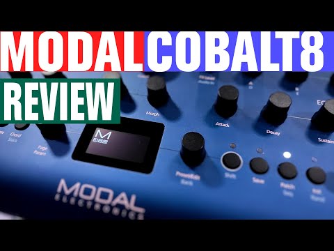 Modal Electronics COBALT8 - 8 Voice Synthesizer - SonicLAB Review
