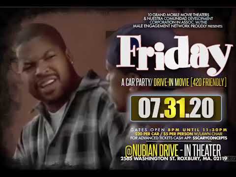 "FRIDAY" A Car Party/Drive-In Movie