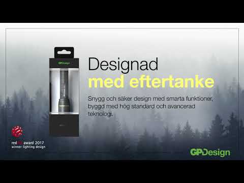 GP Design Beam - Den personliga ficklampan