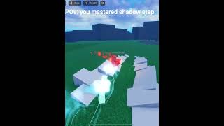 POV: U MASTERED SHADOW STEP😱😱😱 #bladeball #gaming #roblox #cool # shorts