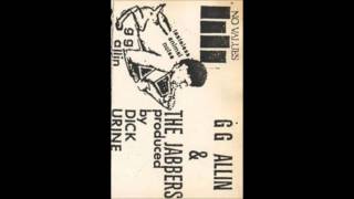 GG Allin - Tasteless Animal Noise