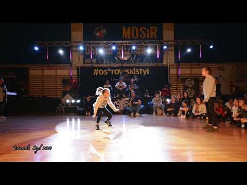 Ostrowski Styl 2017 / Julia vs Karolina / Bitwa o 3 miejsce Hip Hop 1vs1 do 11 lat