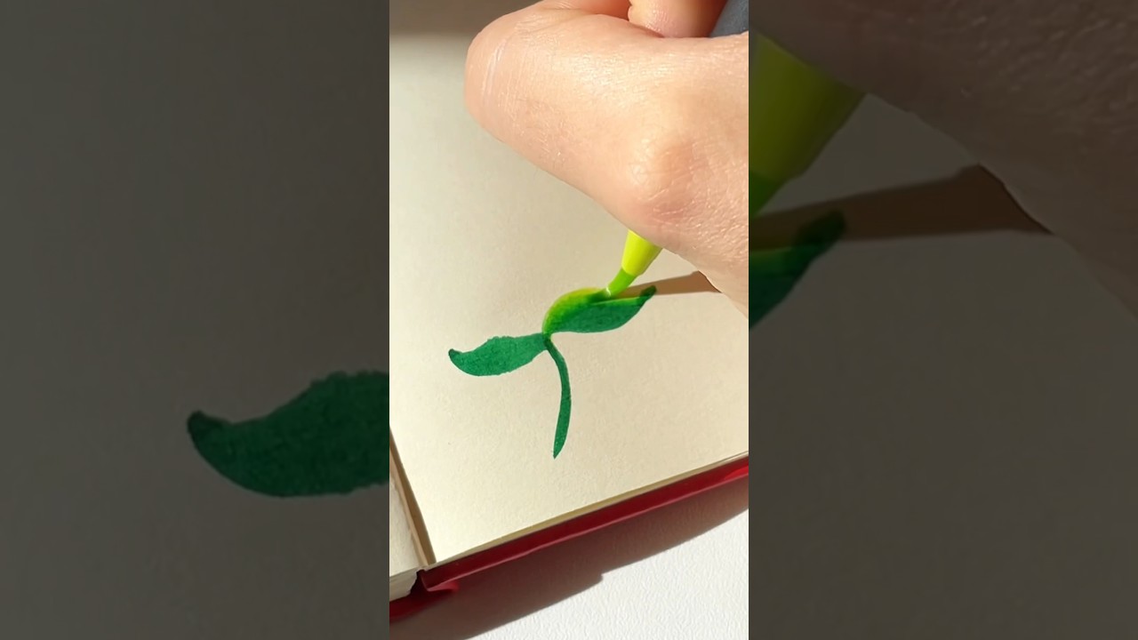 EASY CUTE 5 MIN DRAWING IDEA!??😫 ✨ 🌱 #illustration #sketchbook #cutedrawing #drawingideas #art