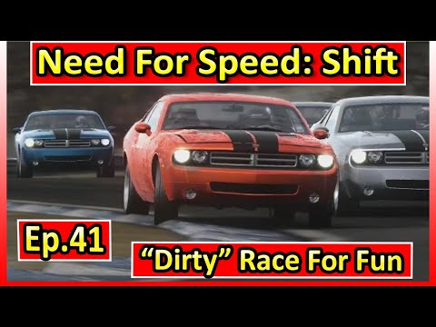 NFS Shift ♦ EP41 ♦ Dirty Race Competition ♦ Dodge Challenger ♦ Manufacturer Competition
