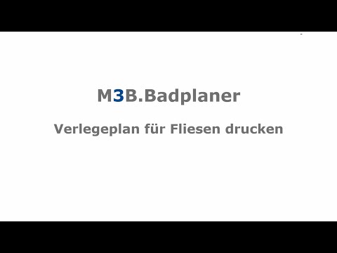 M3B.Badplaner Verlegeplan