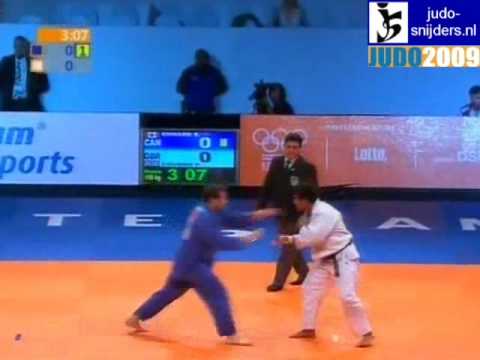 Judo 2009 Rotterdam: Scott Edward (CAN) - Peter Cousins (GBR) [-100kg].