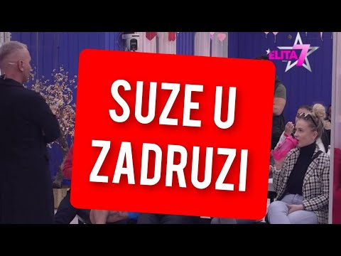 SUZE U ZADRUZI - OVO JE ŠOK, TUGA U ZADRUZI