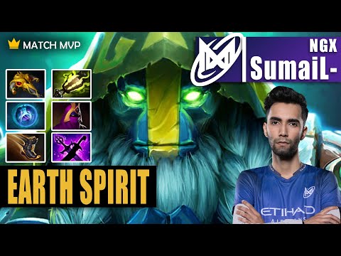 Earth Spirit Mid | NGX.SumaiL- | LONG LOST CRAZY META 7.32D EARTH SPIRIT | 7.32d Gameplay Highlight