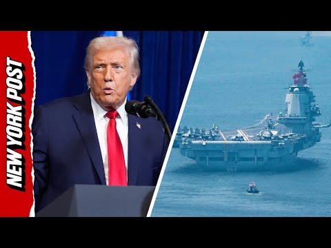 Trump Shrugs Off China's Naval Exercises Near Taiwan