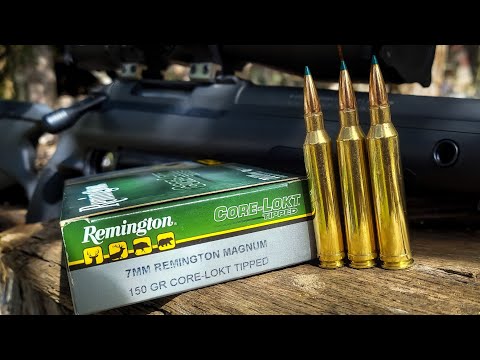 Remington Core-Lokt Tipped 7MM Magnum [Incredible Groups] 100 YD Groups, Long Range, and Drop Chart