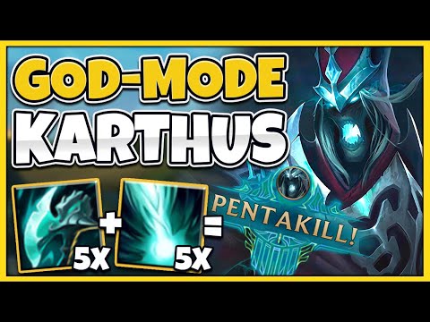 KARTHUS IS 100% NOT FAIR IN SEASON 11! NIGHT HARVESTER = DOUBLE ULT DAMAGE! - League of Legends