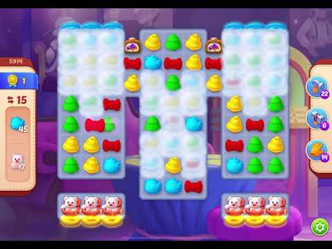 HomeScapes Level 5914 no boosters (15 moves)