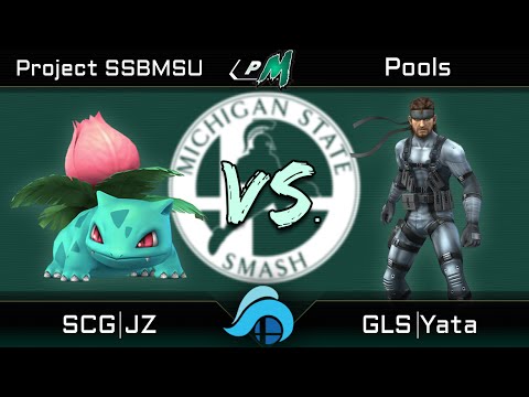 ProjectSSBMSU Project M Pools - SCG | JZ (Ivysaur) vs. GLS | Yata! (Snake)