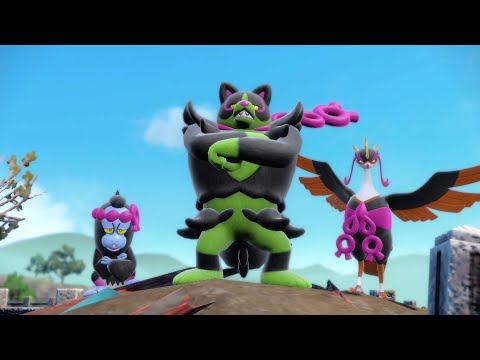 The Legandary Trio Appears Pokemon Scarlet Violet DLC Teal Mask