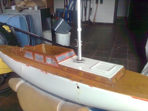 Hegi Mistral RC Segelyacht Video1, Restaurierung, Umbau  Segelschiff Segelboot Sailboat Vintage