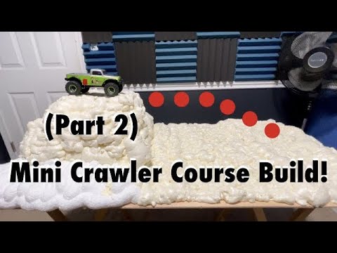 Indoor Mini Crawler Course Build! (Part 2)