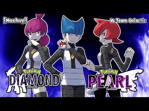 Pokémon Diamond & Pearl Remake - Team Galactic Commander Battle Theme Remix [Mashup]