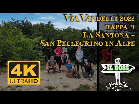 Via Vandelli - da MODENA a MASSA - tappa 4 - 4K