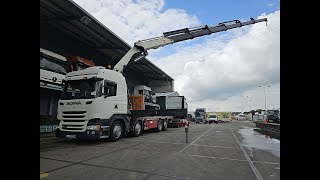 Scania R490 HMF 6020 platform truck | Image 4 - Autoline