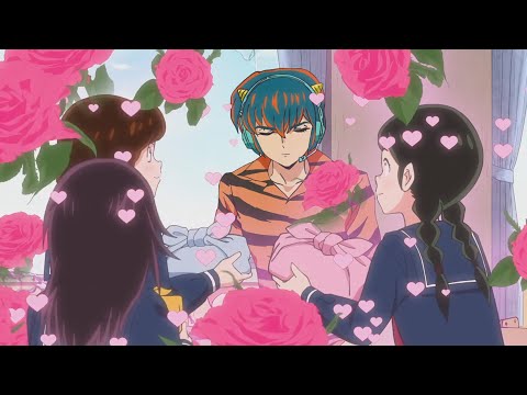 "Rei" conquers all students girls of Tomobiki School!!!  0_o  "Urusei Yatsura 2022" - うる星やつら