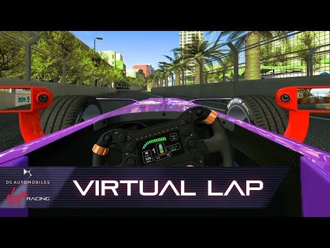 Formula E Santiago E-Prix Virtual Lap w/ Sam Bird! (Real Racing 3)