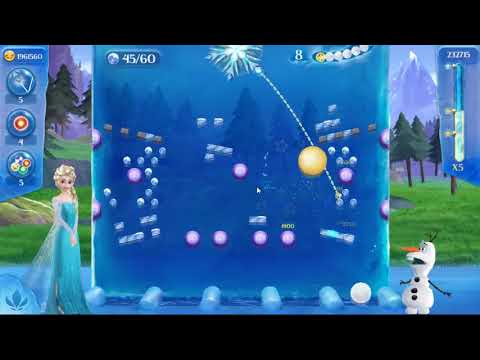 Frozen Free Fall: Icy Shot Level 295 - NO BOOSTERS ☃☃☃