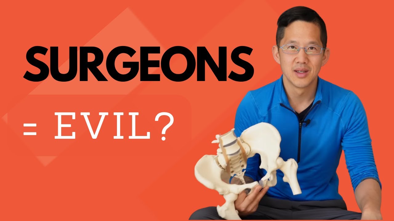 Are Orthopedic Surgeons Bad People? The REALITY