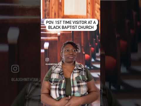 1st time visitor at a black church lol 😂 #shortsvideo #shorts